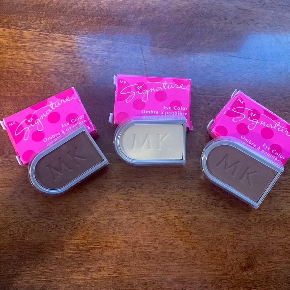 NIB MK Signature Eyeshadow - Crystalline, Persian Spice and Whipped Cocoa.